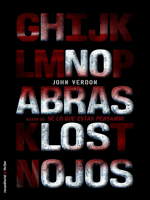 Title details for No abras los ojos by John Verdon - Available